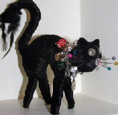 cat voodoo doll