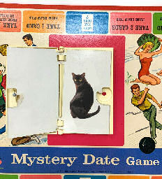 cat in Mystery Date game