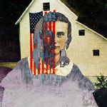 spirit in front of American flag