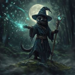 wizard cat