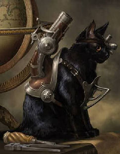 steampunk cat