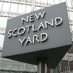 New Scotland Yard sign
