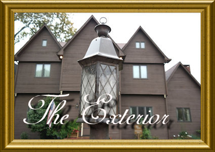 dining area with two exterior