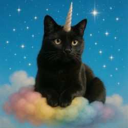 cat unicorn