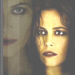 woman and her reflection