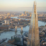 The Shard, Thames and Tower Bridge