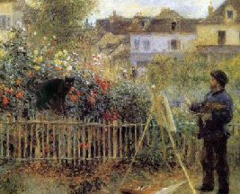 Monet painting