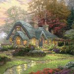 Thomas Kinkade cottage