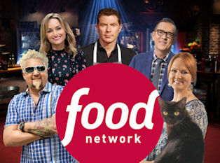 cat with Food Network stars