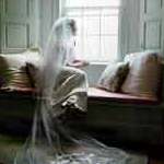 bride at window